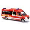 Busch H0 MB Sprinter lang, Feuerwehr Kühlungsborn