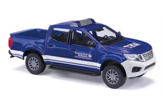 Busch H0 Nissan Navara, THW Neubrandenburg