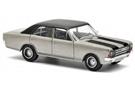 Busch H0 Opel Rekord C, silber