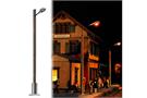 Busch H0 Strassenleuchte mit Holzmast, gelb