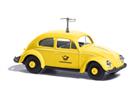 Busch H0 VW Käfer mit Brezelfenster, Funkmesswagen Deutsche Bundespost