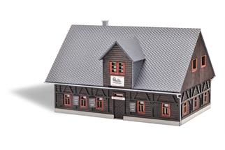Busch H0 Waldgasthaus Köhlerhütte