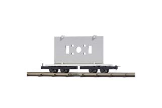 Busch H0f Drehgestellwagen mit Betonelement