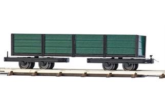 Busch H0f Feldbahn Drehgestell-Niederbordwagen