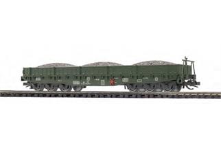 Busch TT DR Flachwagen Samm 4818, Schotter, Ep. IV