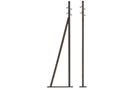 Busch TT Freileitung Holzmast, 78 mm (Inhalt: 2 Stk.)