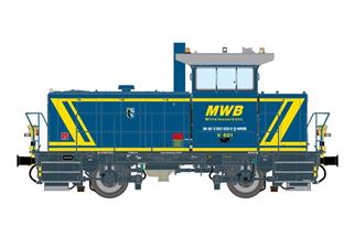 Dekas H0 (AC Digital) MWB Diesellok V 601, MaK G 322 B, Ep. VI