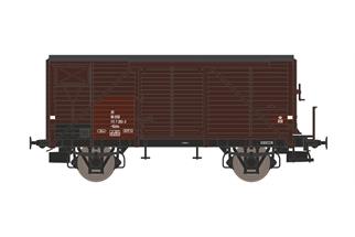 Dekas H0 DSB gedeckter Güterwagen Gklm, Ep. IV