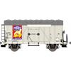 Dekas H0 SJ Kühlwagen Hs, Fyffes, Ep. III