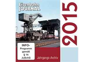 Eisenbahn Journal CD Jahrgangs-Archiv 2015