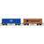 ESU H0 AAE Containertragwagen-Set Sgmmns, COSCO/Hapag-Lloyd, 2-tlg.