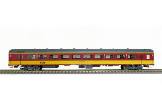 Exact-Train H0 NS/SNCB Reisezugwagen ICR A4B6, 1./2. Klasse, gelb/rot, Ep. IV