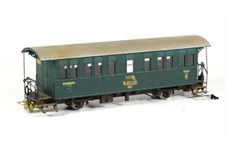 Ferro-Suisse H0m RhB Personenwagen B 2061, 2. Klasse (OCC)