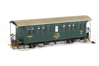 Ferro-Suisse H0m RhB Personenwagen B 2061, 2. Klasse