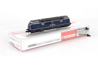 Fleischmann 857250 N ImoTrans Diesellok 221 136-5, blau (OCC)