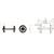 Fleischmann H0 AC-Doppelspeichen-Austausch-Radsatz 24 mm