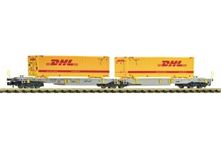 Fleischmann N AAE Doppeltaschen-Gelenkwagen T2000, DHL, Ep. VI