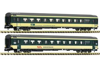Fleischmann N BT/SOB Reisezug-Wagenset 1 Voralpen-Express VAE, Ep. IV-V, 2-tlg.