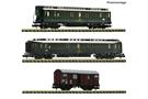 Fleischmann N DB/DBP Postwagen-Set Postzug, Ep. III, 3-tlg.