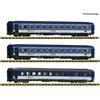 Fleischmann N (DC) CD 3-tlg. Set: Eurofima-Wagen, CD