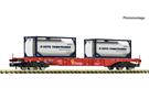 Fleischmann N (DC) DB AG Containertragwagen, DB AG
