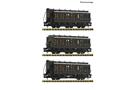 Fleischmann N (DC) DRG 3-tlg. Set: Personenwagen, DRG
