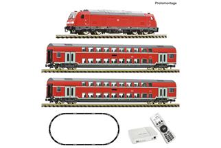 Fleischmann N (Digital) DB AG Startset BR 245 mit Personenzug, Ep. VI