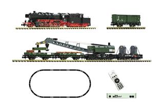 Fleischmann N (Digital) z21 start Startset DB Diesellok BR 051 mit Kranzug, Ep. IV