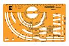 Fleischmann N Gleisplanschablone
