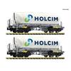 Fleischmann N Holcim Silowagen-Set Uacns, neues Logo, Ep. VI, 2-tlg.