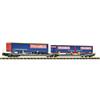 Fleischmann N Hupac Doppeltaschen-Gelenkwagen T3000e, Transco, Ep. VI