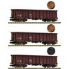 Fleischmann N ÖBB Hochbordwagen-Set Eanos, Ep. VI, 3-tlg.