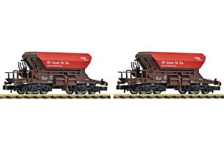 Fleischmann N ÖBB Schotterwagen-Set Faccns, Infra, Ep. VI, 2-tlg.