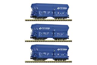 Fleischmann N PKP Cargo Selbstentladewagen-Set Falns, Ep. VI, 3-tlg.