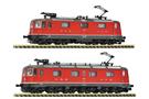 Fleischmann N SBB Elektrolok-Set Re 6/6 11672 + Re 4/4 III 11361, Ep. IV, 2-tlg.
