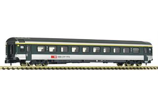 Fleischmann N SBB Reisezugwagen EW IV A, 1. Klasse, grün/grau, Ep. V