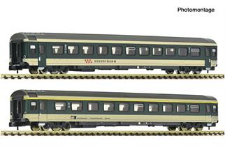 Fleischmann N SOB 2-tlg. Set 2: Reisezugwagen „Voralpen-Express“