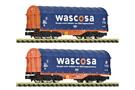 Fleischmann N Wascosa Schiebeplanenwagen-Set Shimmns, Ep. VI, 2-tlg.
