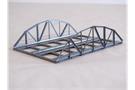 Hack H0 VB18-2-64 Vorflutbrücke rund, 18 x 13.2 x 4.8 cm, 2-gleisig, 64 mm Gleisabstand