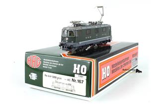 HAG 167 H0 (AC) SBB Elektrolok Re 4/4 II 11321, grün (OCC)