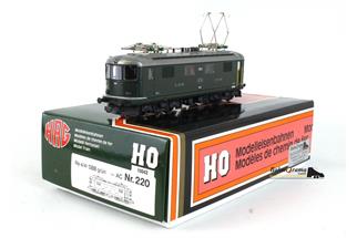 HAG 220 H0 (AC) SBB Elektrolok Re 4/4 I 10042, grün (OCC)