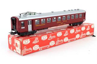 HAG 405 H0 (AC) SBB Restaurantwagen WR 50 63 88-33 1161, rot (OCC)