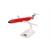 Herpa 1:200 Braniff International Boeing 727-200, Solid Red, N401BN