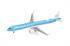Herpa 1:200 KLM Airbus A321neo, PH-AXE Landkaartje / Map Butterfly | Bild 4