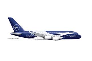 Herpa 1:200 Lufthansa Airbus A380, 100 Jahre, D-AIMH