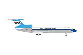 Herpa 1:200 Malév Hungarian Airlines Tupolev TU-154B2, HA-LCA Dr. Fülöp Andras