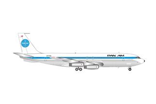 Herpa 1:200 Pan Am Boeing 707-320, N717PA Jet Clipper Fleetwing