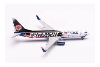 Herpa 1:200 Sun Express Boeing 737-800, TC-SPC, Eintracht Frankfurt - SGE Express