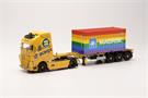 Herpa 1:50 Volvo FH Gl. XL 2020 Container-Sattelzug, 10 Jahre Acargo - 20' Maersk Rainbow