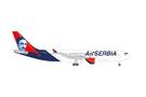 Herpa 1:500 Air Serbia Airbus A330-200, YU-ARB Nikola Tesla